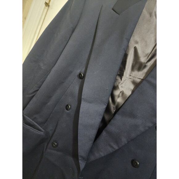 LUBIAM 1911 Blue Sport Coat Wool Italy Made US 50 L - Picture 8 of 14